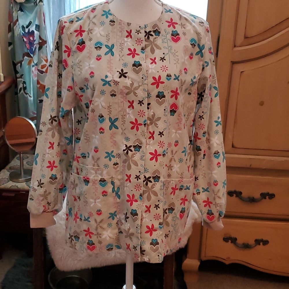 HQ scrub jacket size xs